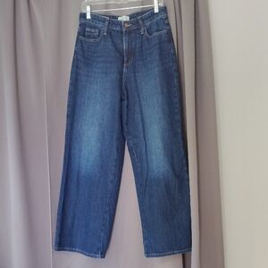 Universal Thread Dark Blue Wide Leg Jeans